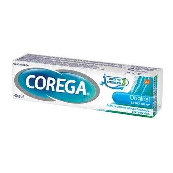 Corega krem Extra silný 40g + lékovka | Kosmetické a dentální výrobky - Dentální hygiena - Ostatní dentální výrobky Corega krem Extra silný 40g + lékovka | Kosmetické a dentální výrobky - Dentální hygiena - Ostatní dentální výrobky